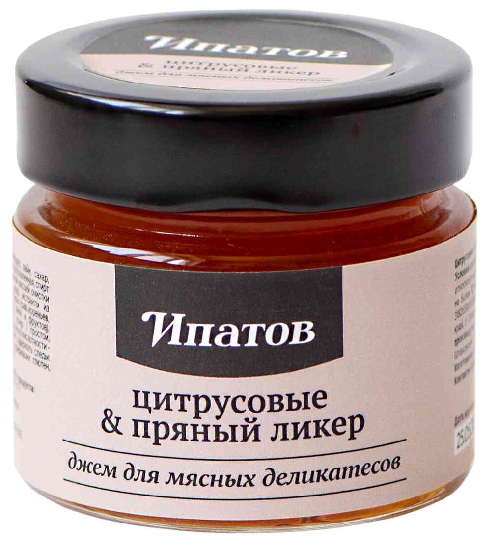 Джем Ипатов цитрусовый-пряный ликер