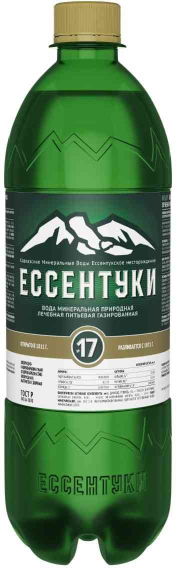 Вода минеральная Ессентуки №17