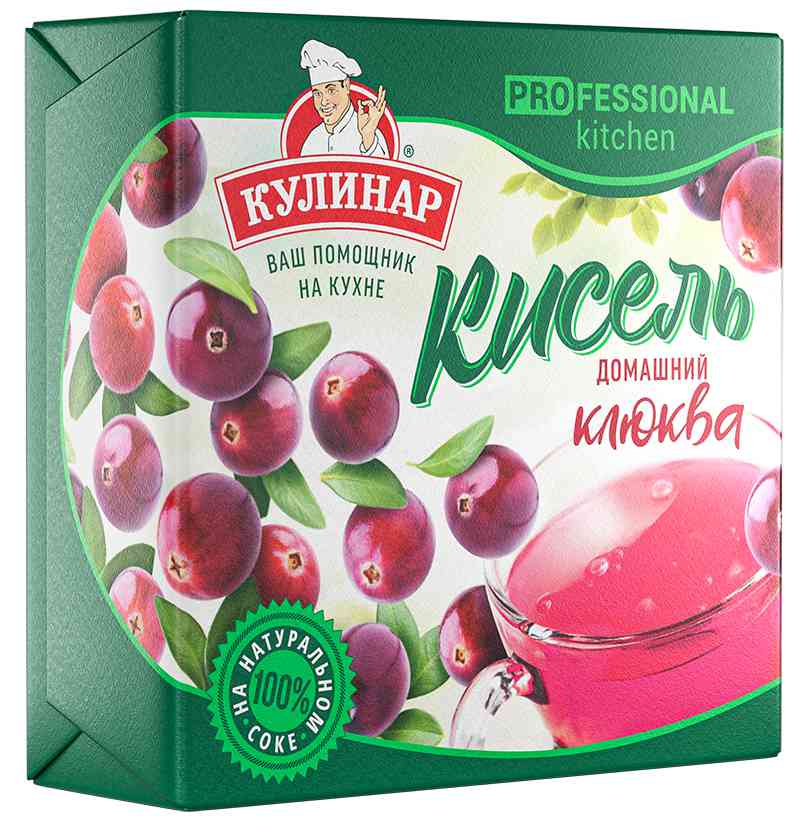 Кисель Кулинар Клюква брикет