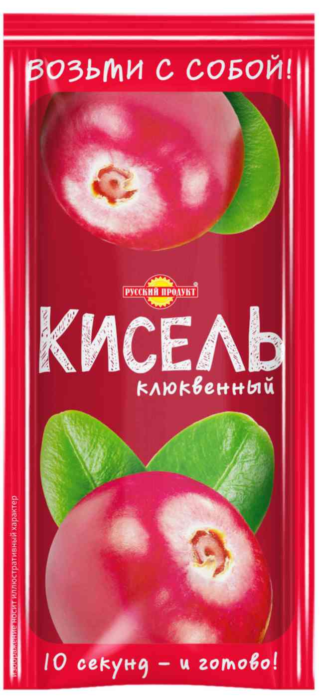 Кисель Русский Продукт со вкусом клюквы