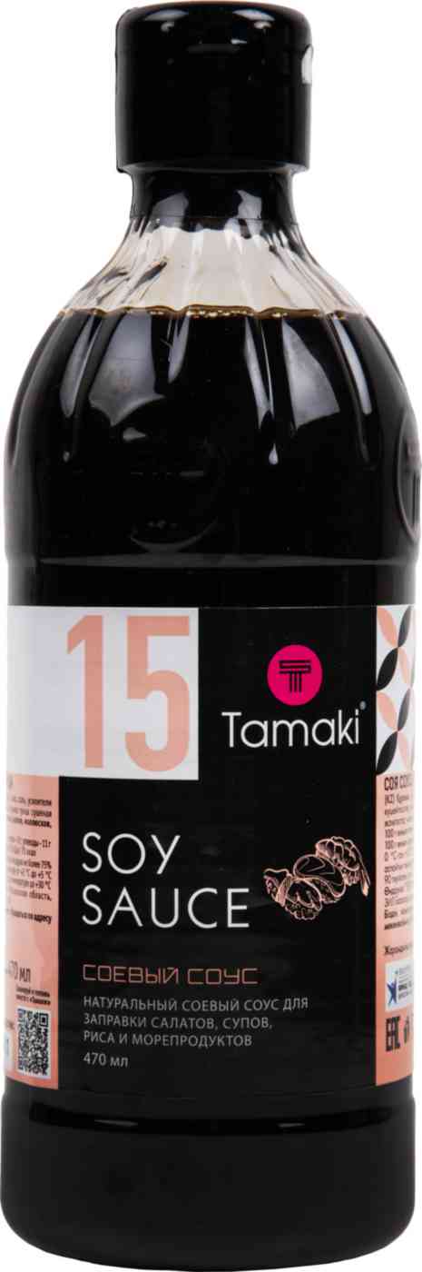 Соус соевый со стружкой тунца Tamaki