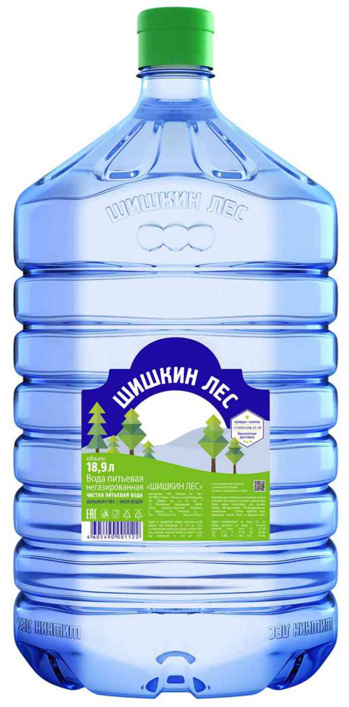 Вода питьевая Шишкин Лес негазированная
