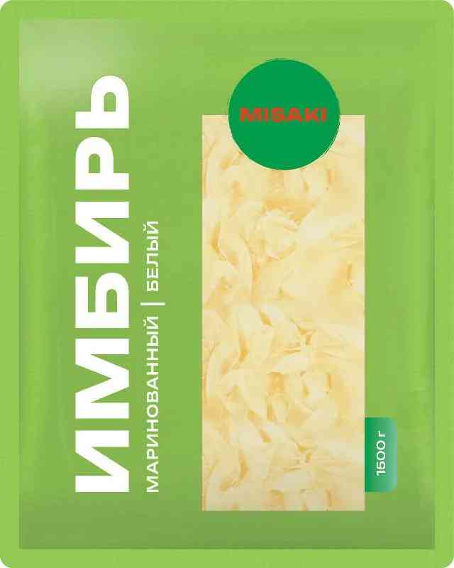 Имбирь Misaki белый маринованный