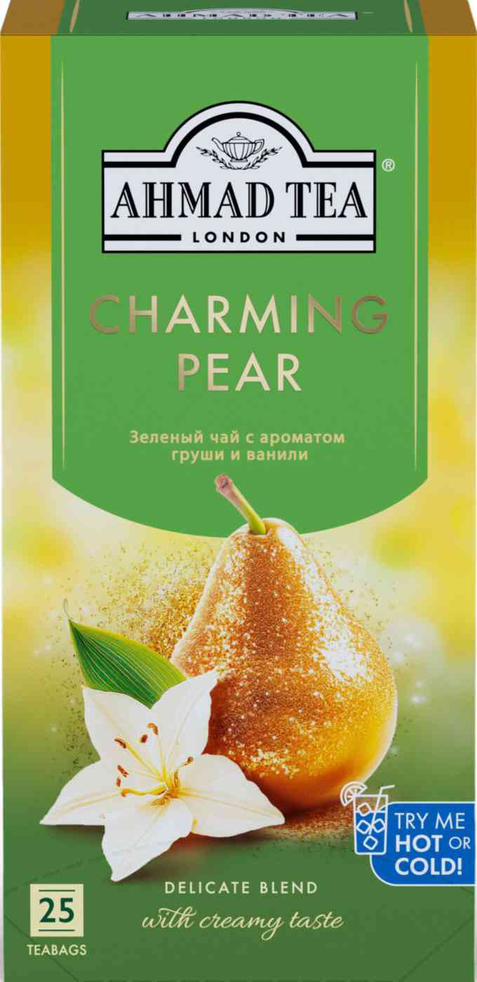 Чай зеленый Ahmad Tea Charming Pear