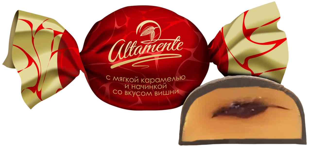 Конфеты Altamente карамель со вкусом вишни