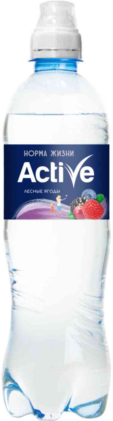 Напиток Норма жизни Active со вкусом лесных ягод
