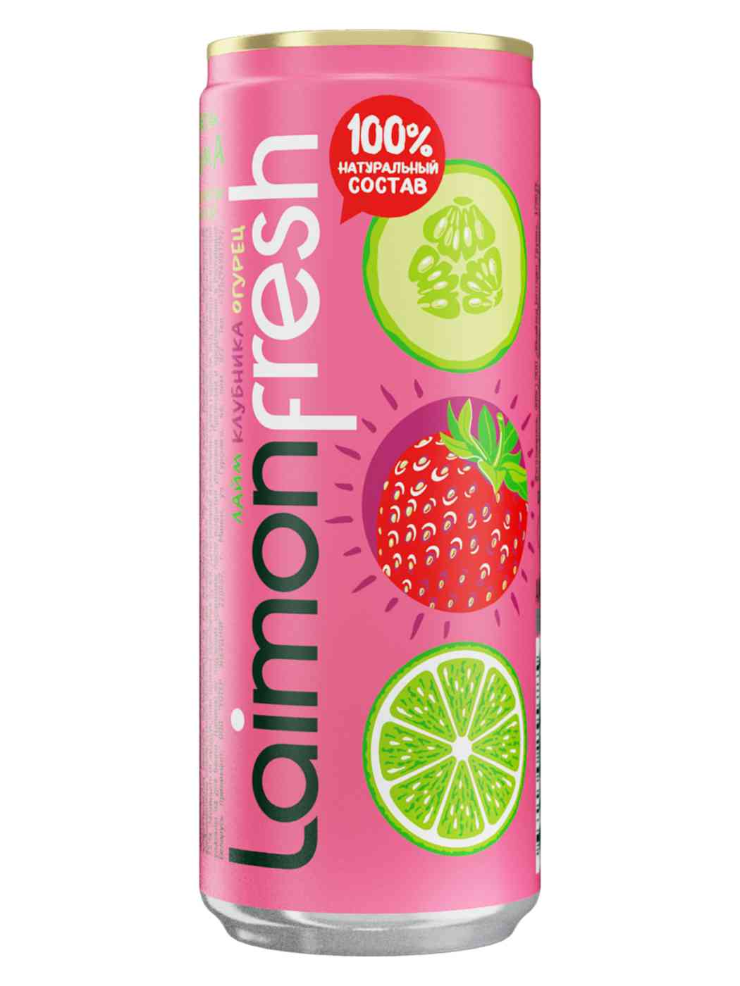 Напиток Laimon Fresh клубника-огурец-лайм