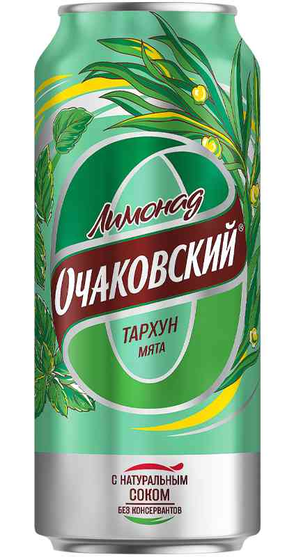 Лимонад Очаковский тархун-мята