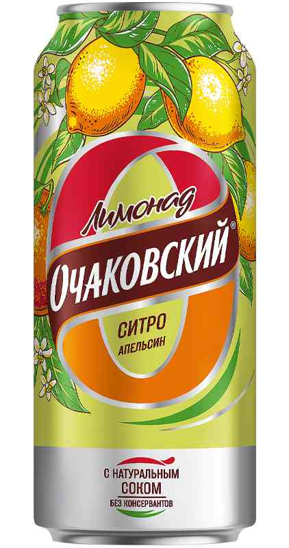 Лимонад Очаковский ситро апельсин