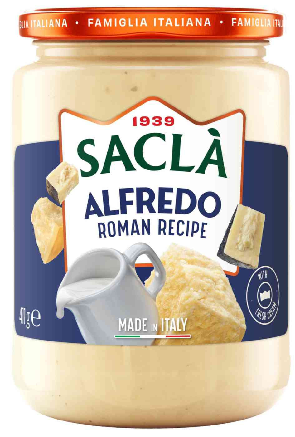Соус сливочный Sacla Альфредо для пасты