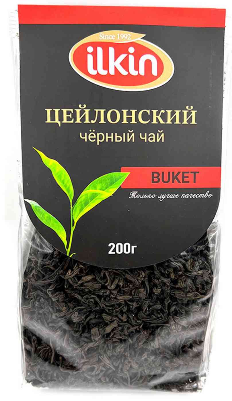 Чай черный Ilkin Букет цейлонский крупнолистовой