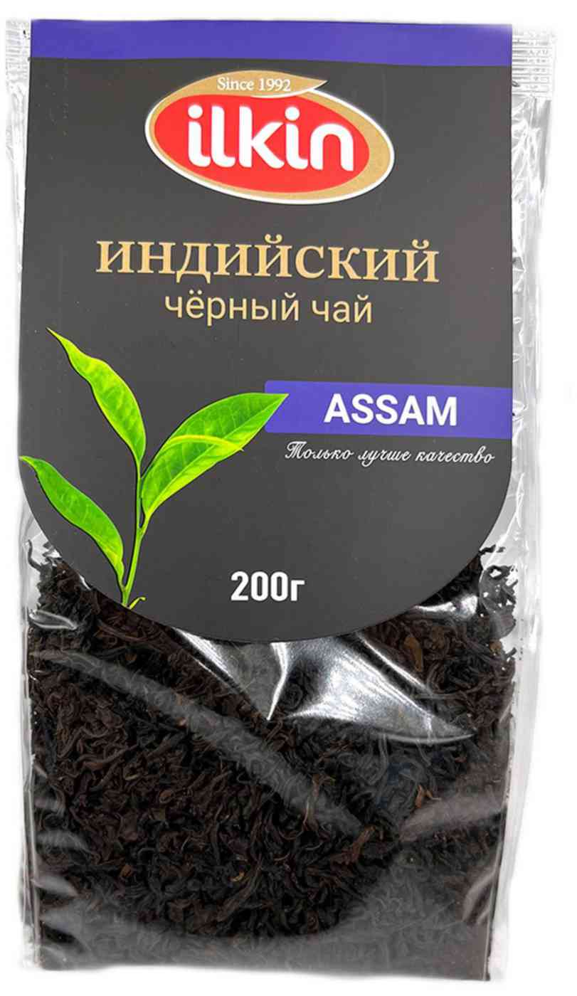 Чай черный Ilkin Ассам индийский крупнолистовой