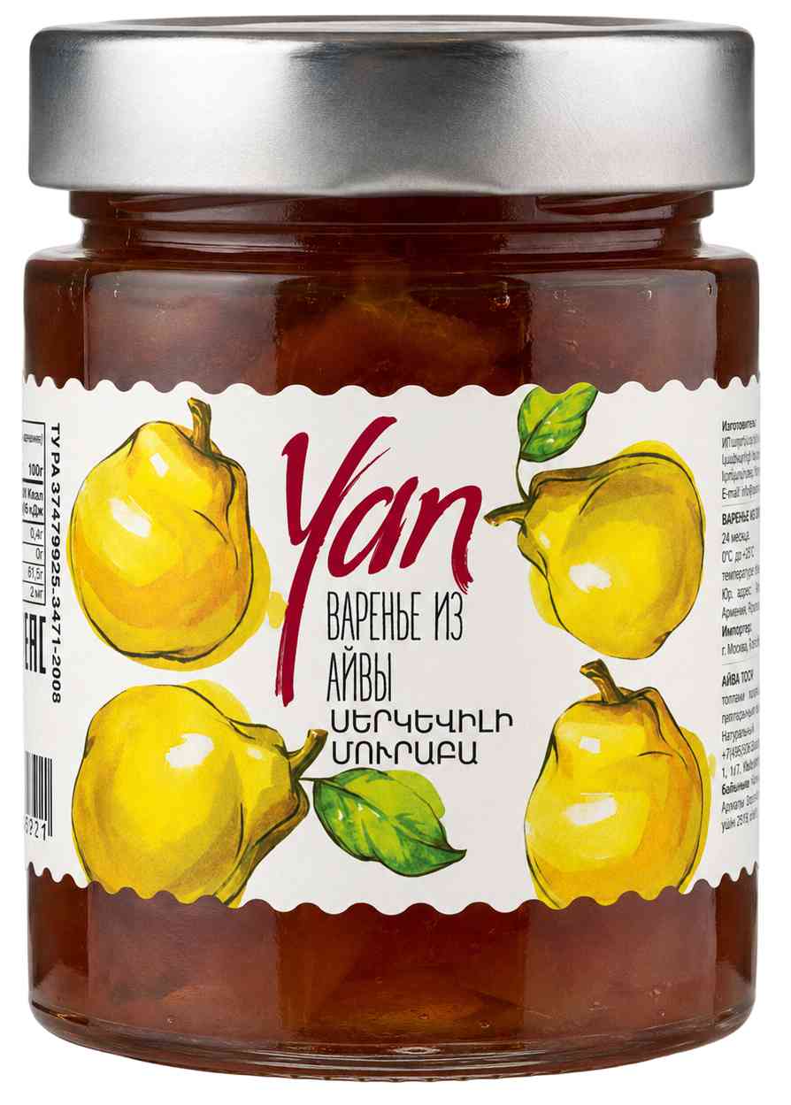 Варенье из айвы Yan