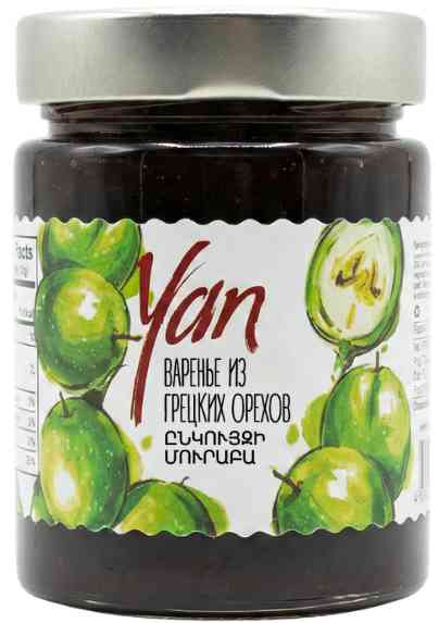 Варенье из грецких орехов Yan