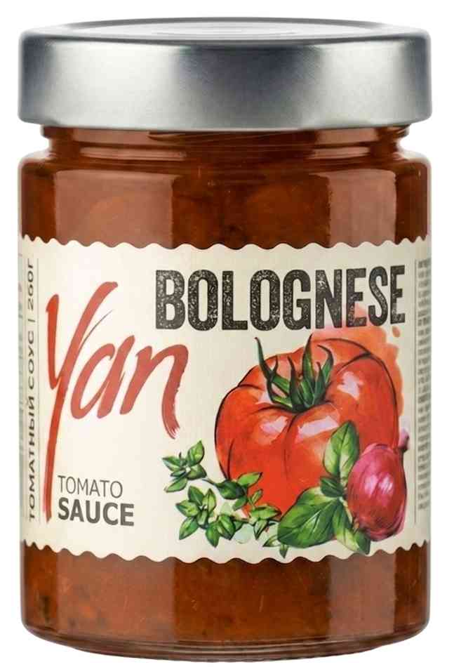 Соус томатный Bolognese Yan