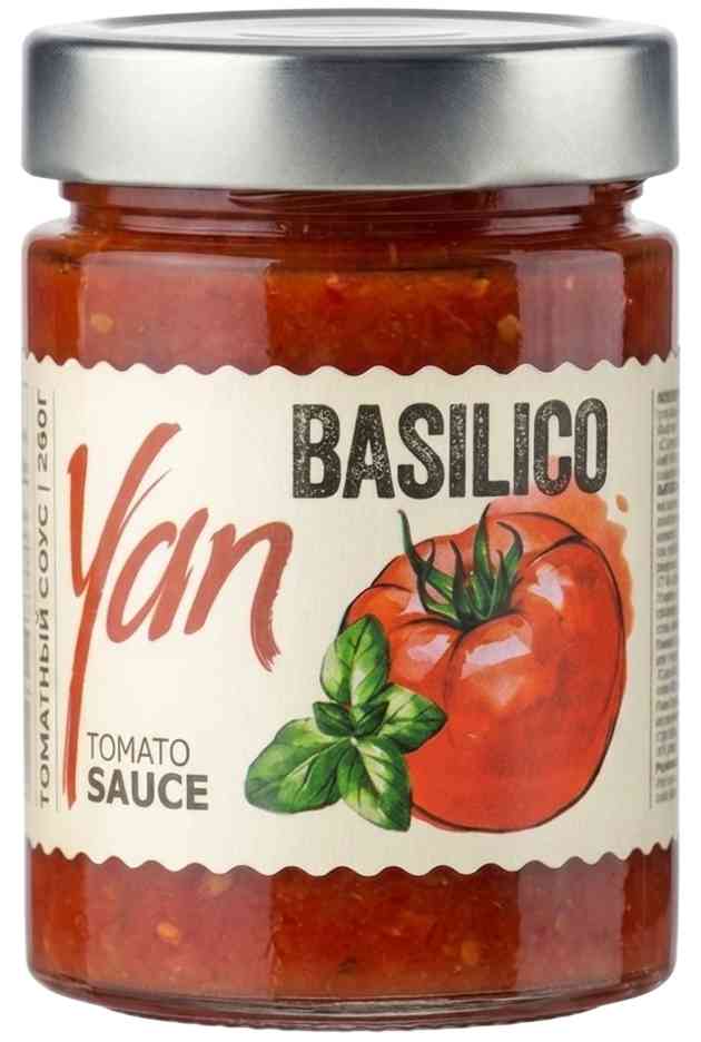 Соус томатный Basilico Yan