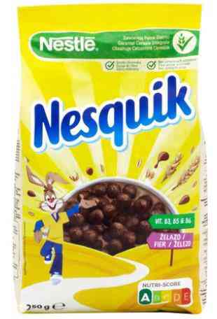 Готовый завтрак Nestle Nesquik шоколадные шарики