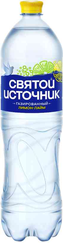 Напиток Святой Источник лимон-лайм