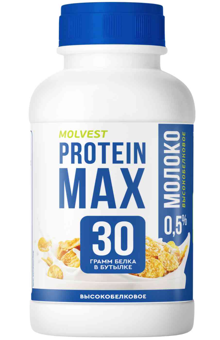 Молоко с высоким содержанием белка Protein Max Molvest 0,5%