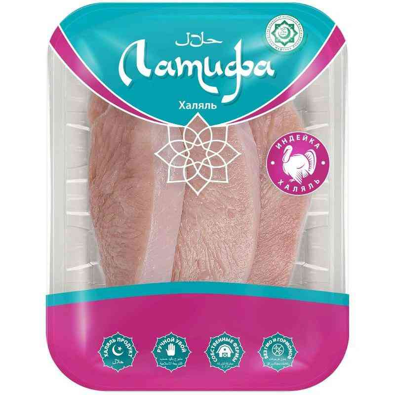 Стейк из грудки индеек охлаждённый Латифа Халяль